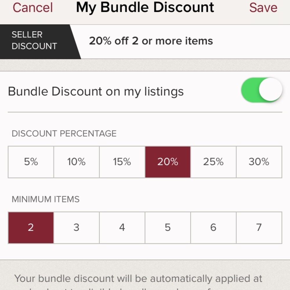 Get an Automatic $20 off Any Bundle Made  (🎁📦🧾)